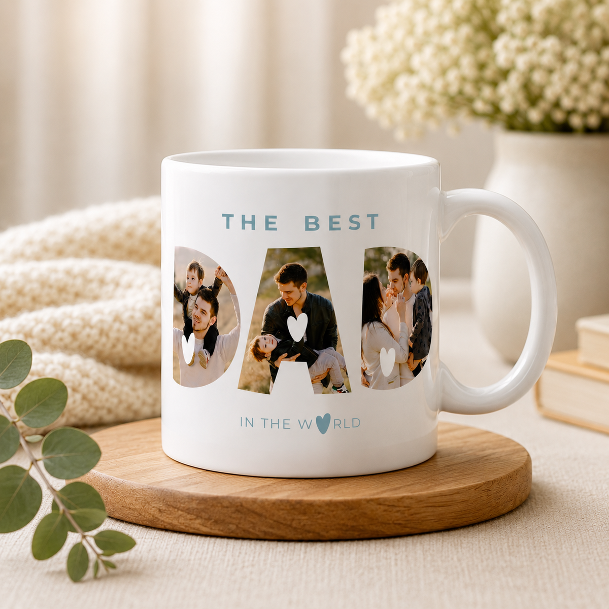 Personalised Father’s Day Photo Mug