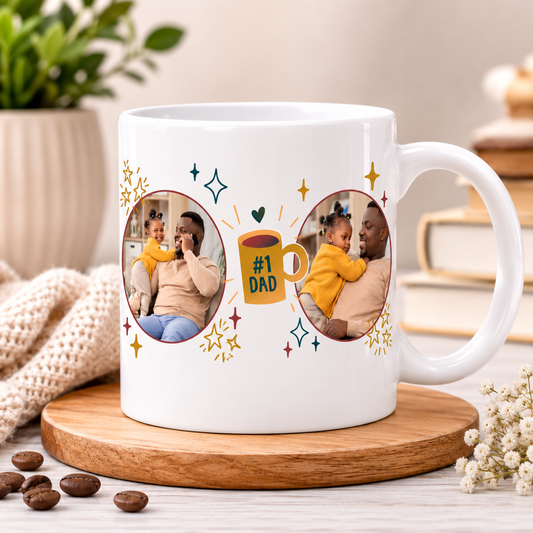 Personalised Father’s Day Photo Mug