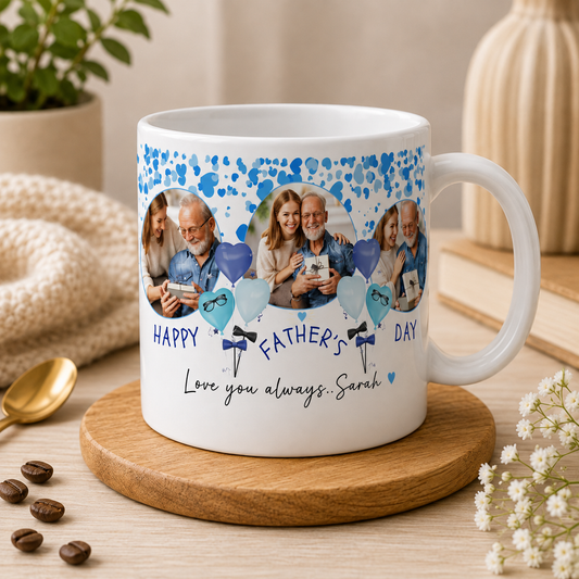 Personalised Father’s Day Photo Mug