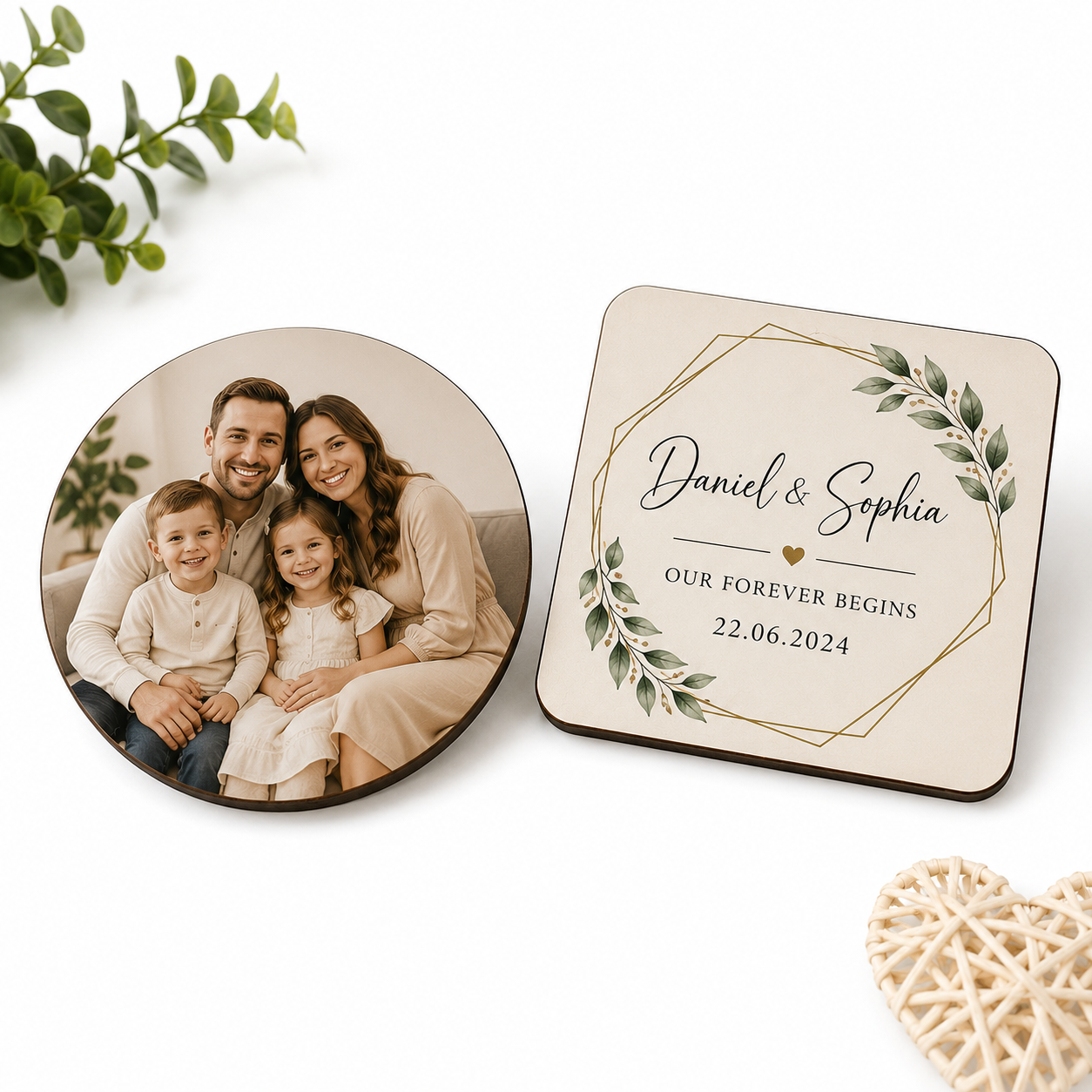 Personalised Photo Coasters