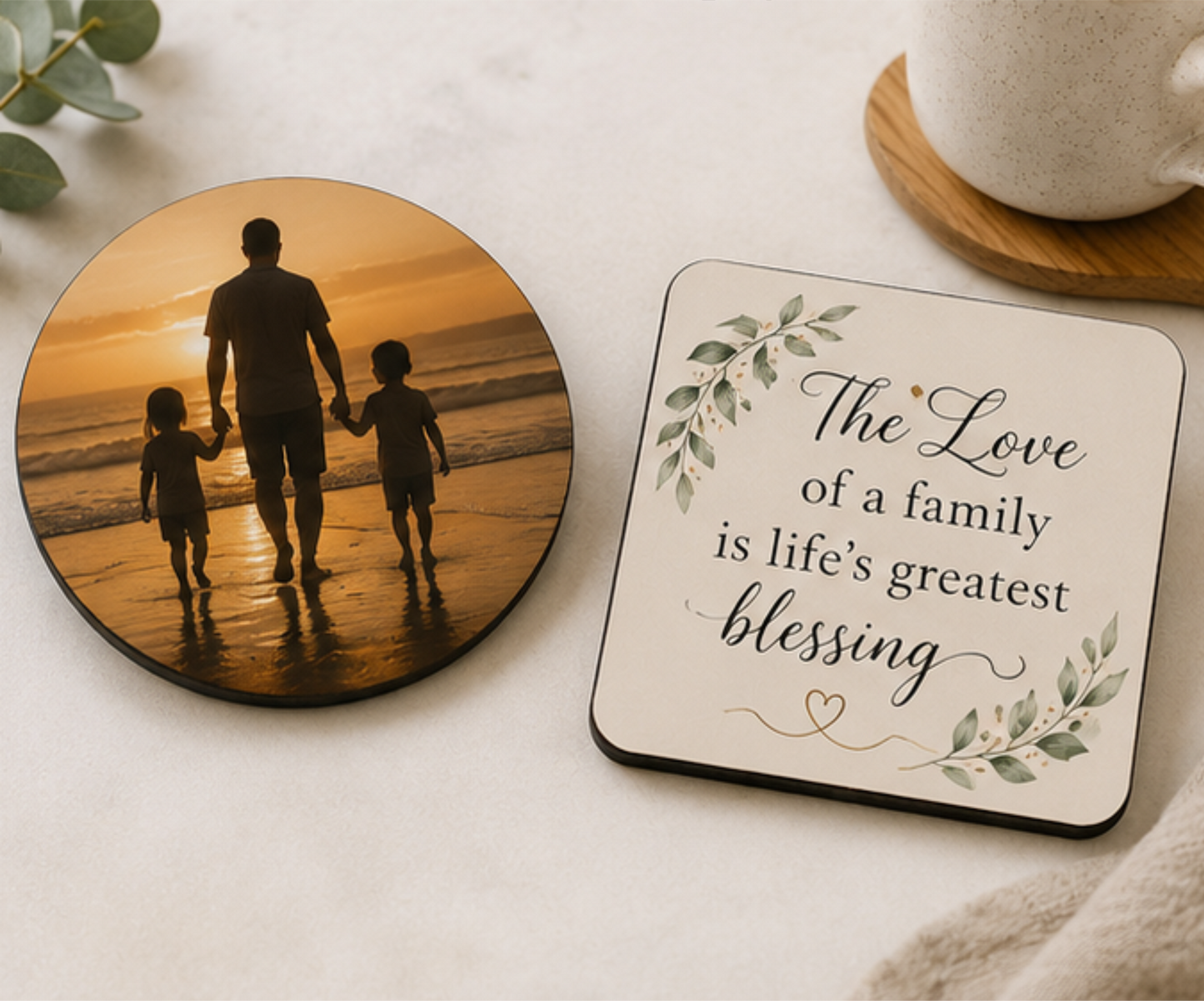 Personalised Photo Coasters