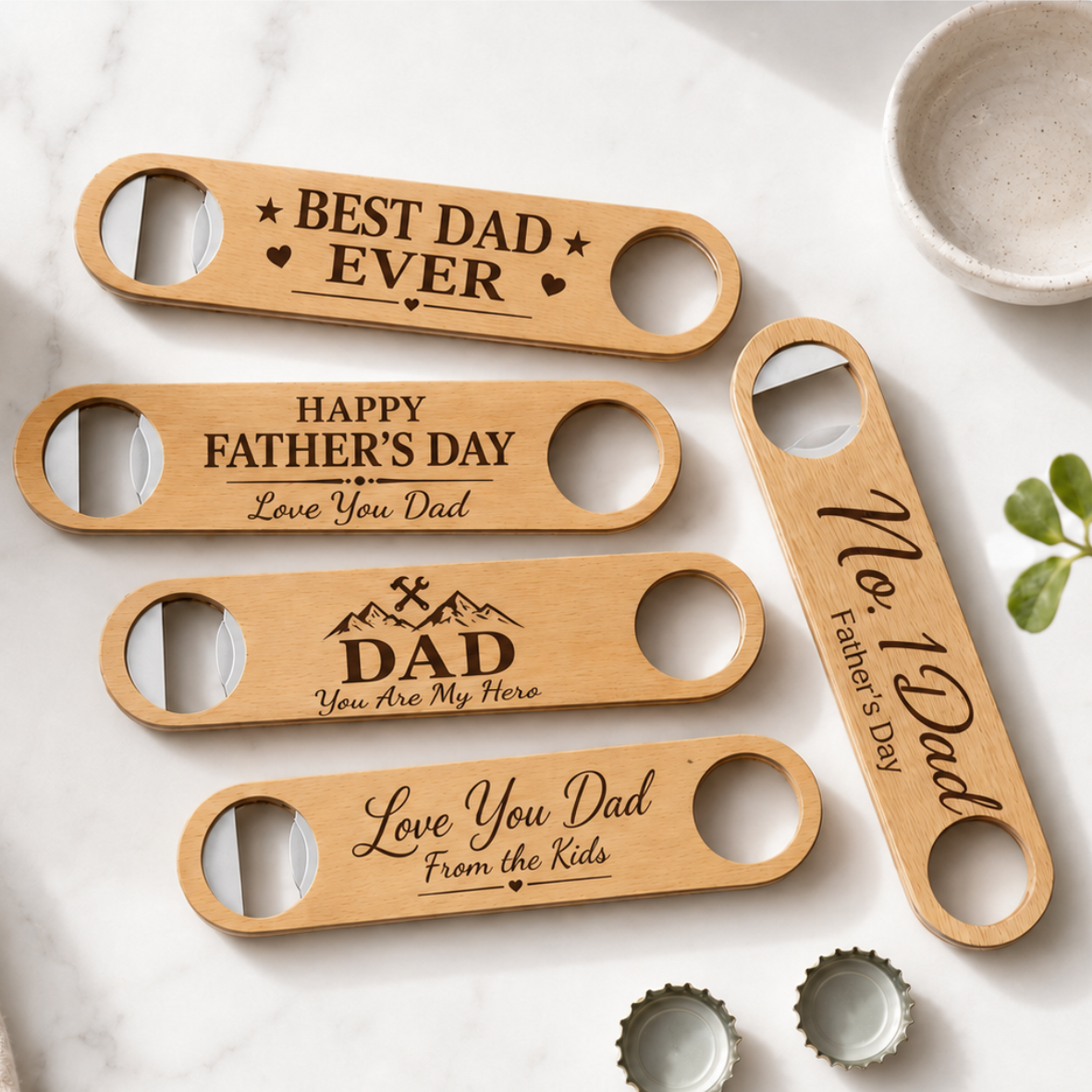 Personalised Wooden Bottle Opener