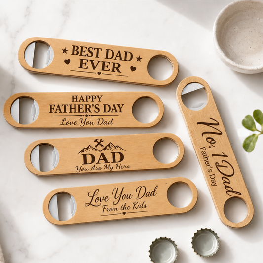 Personalised Wooden Bottle Opener